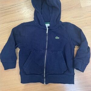 Lacoste Kids Navy Hoodie